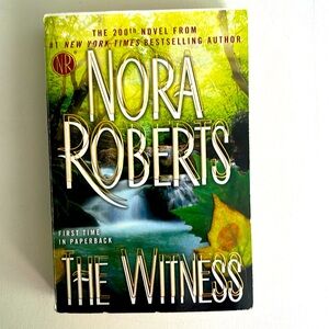 Nora Roberts The Witness novel book romance suspense paperback Best selling